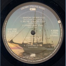 CSN - Original 1977 UK LP Issue