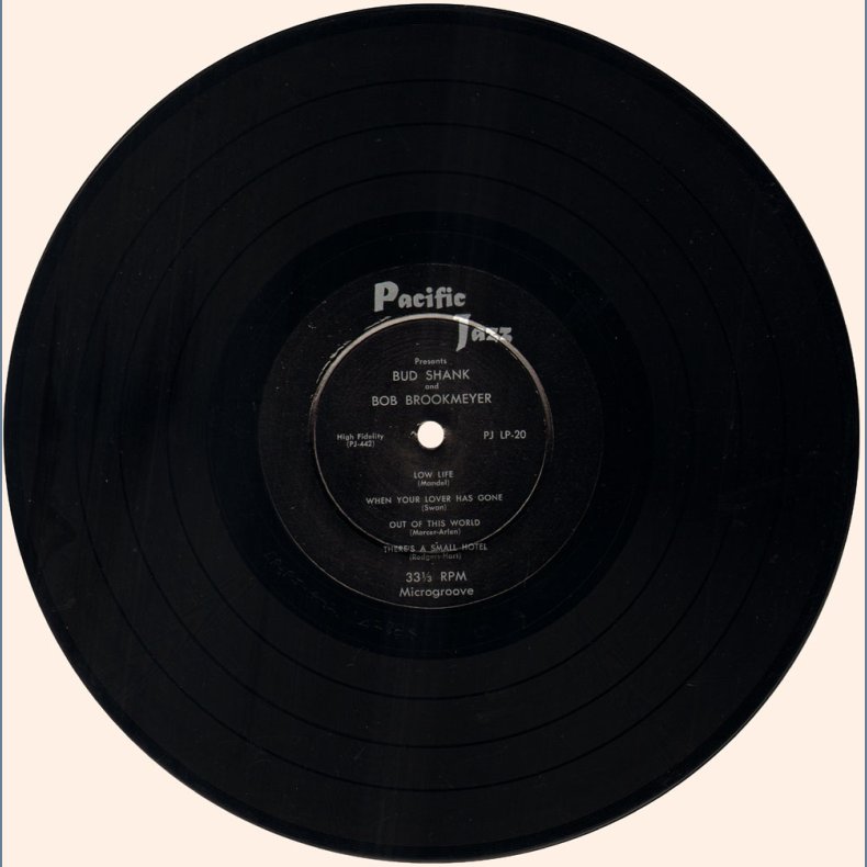 Bud Shank and Bib Brookmeyer - Original 1955 US 7-track 10" Vinyl issue