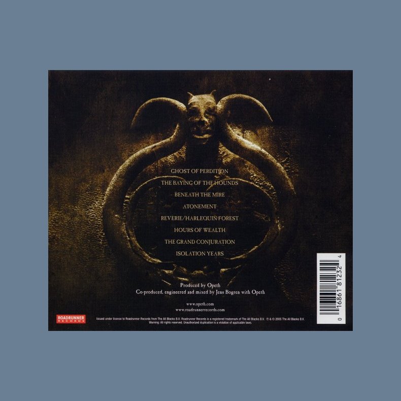 Ghost Reveries - 2005 German Pressed 8-track CD