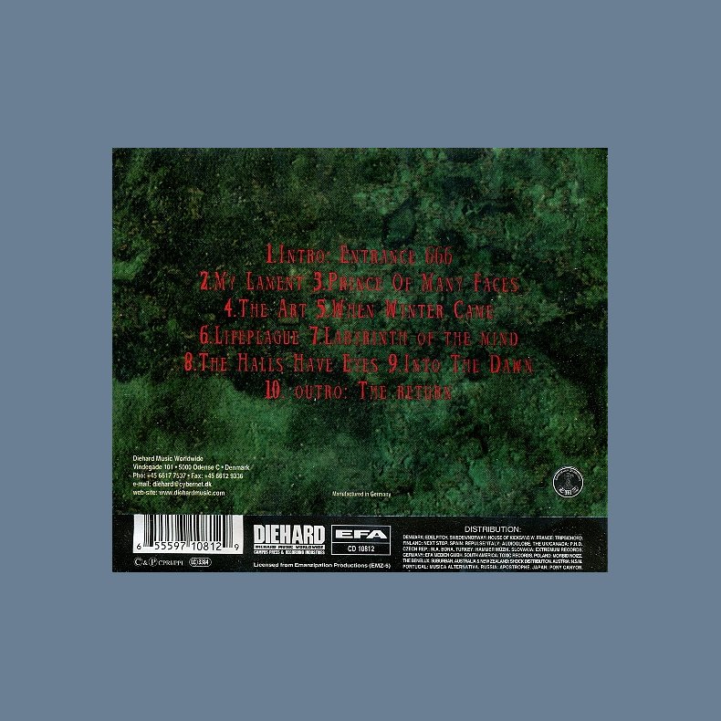 The Art - 10-track Full Album Issue - Jewel Case issue