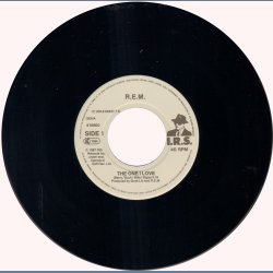 The One I Love b/w Maps And Legends (Live) - 1988 German 2-track 7" Single