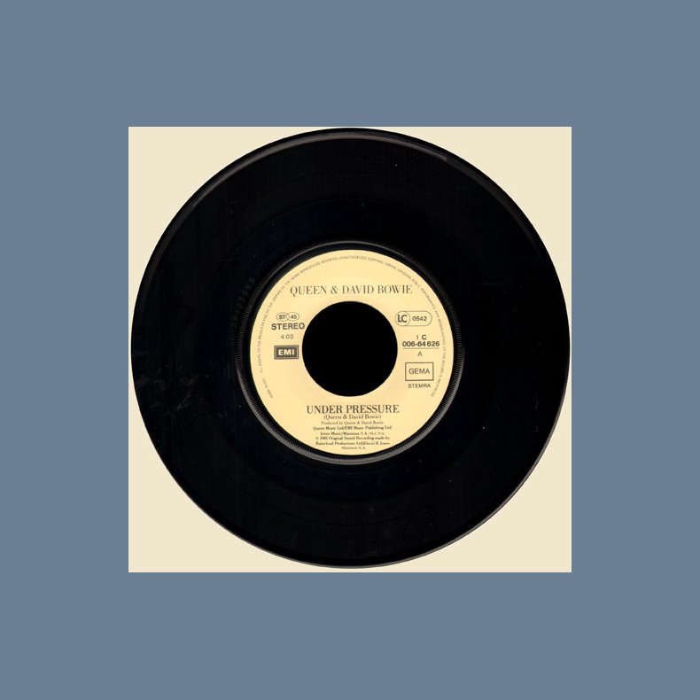 Under Pressure b/w Soul Brother - 1981 German 2-track 7" Single