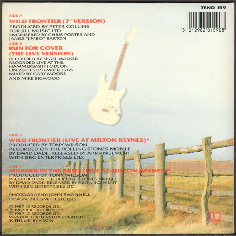 Wild Frontier  - 1987 UK limited edition 4-track double 7" vinyl single pack