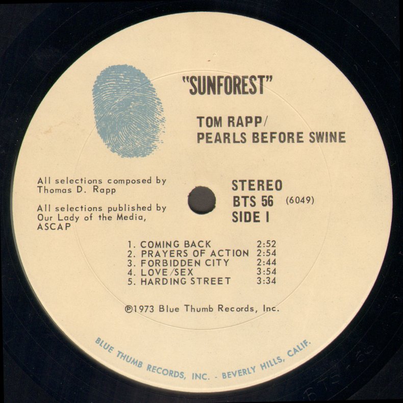 Sunforest - Original US Vinyl LP