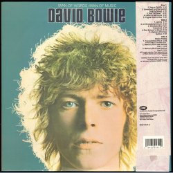 Space Oddity - 1990 US Ryko Analogue label 'Sound + Vision' Limited Audiophile Clear Vinyl 2LP Set