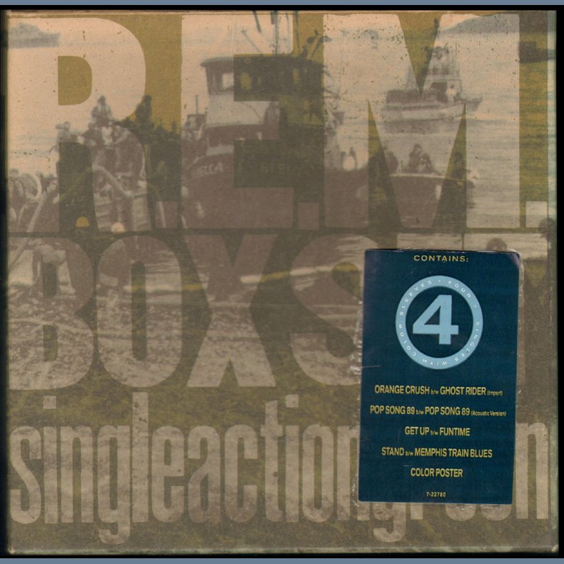 Singleactiongreen - 1989 US 4x7" Box Set