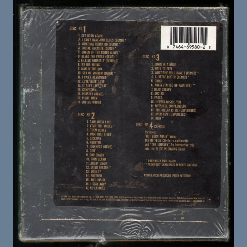 Music Bank - 1999 US Sony label Limited Edition 4CD Box