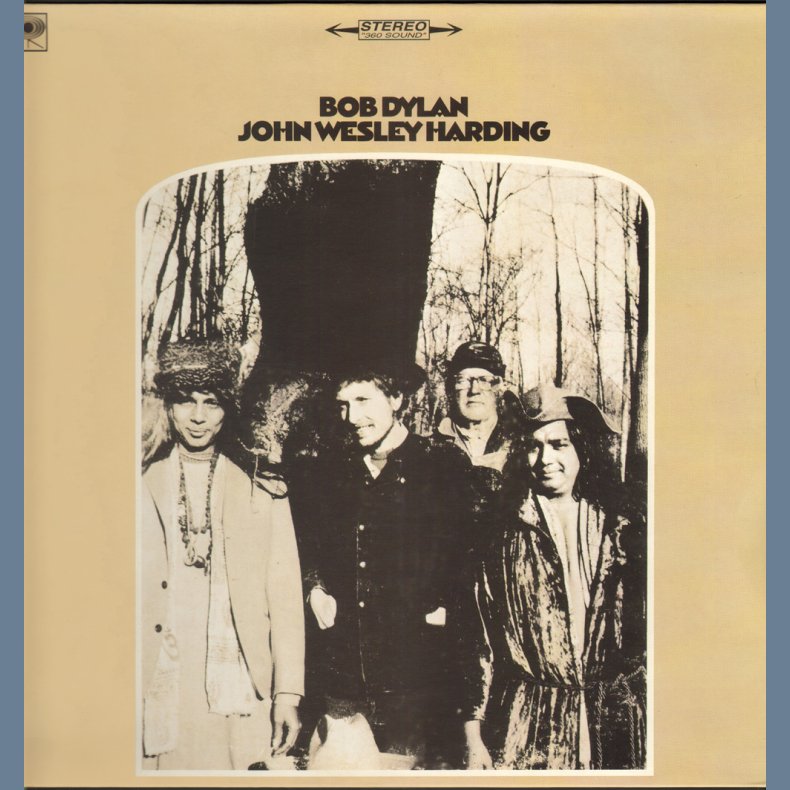 John Wesley Harding - 2000 UK Simply Vinyllabel 180 gram Virgin Vinyl LP Reissue