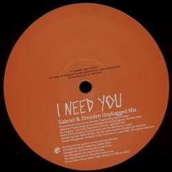 I Need You - 2003 UK 2-track 12" Single