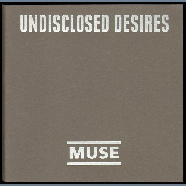 Undisclosed Desires - UK 2-track Promotional Issue CD