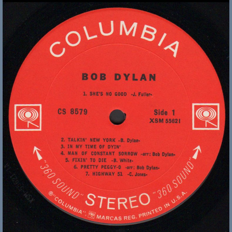 Bob Dylan - US Late 1960ies Stereo LP Issue