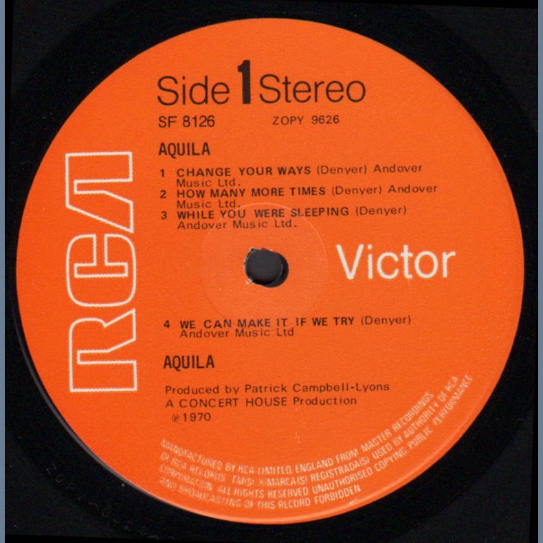 Aquila - Original UK LP Issue