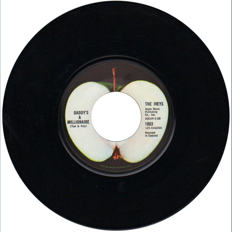 Maybe Tomorrow b/w Daddy's A Millionaire - Original 1969 US 2-track 7" Single