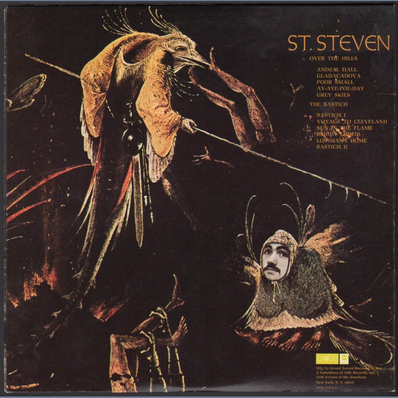Saint Steven - Original US Vinyl Issue