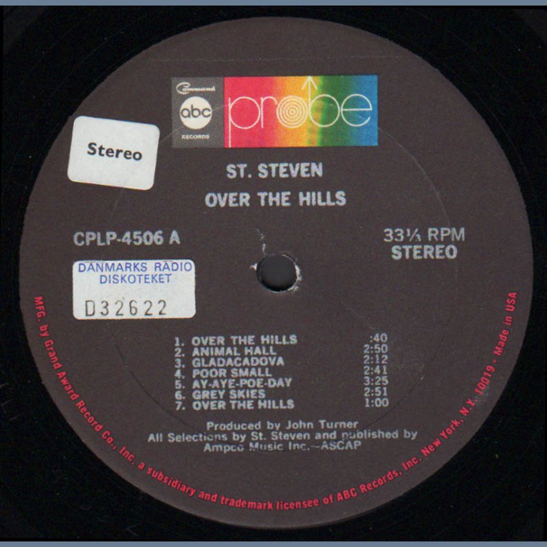 Saint Steven - Original US Vinyl Issue