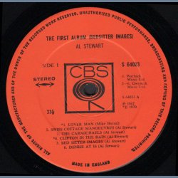 Bed-Sitter Images - 1970 UK CBS label Revised 2nd Edition 10-track LP