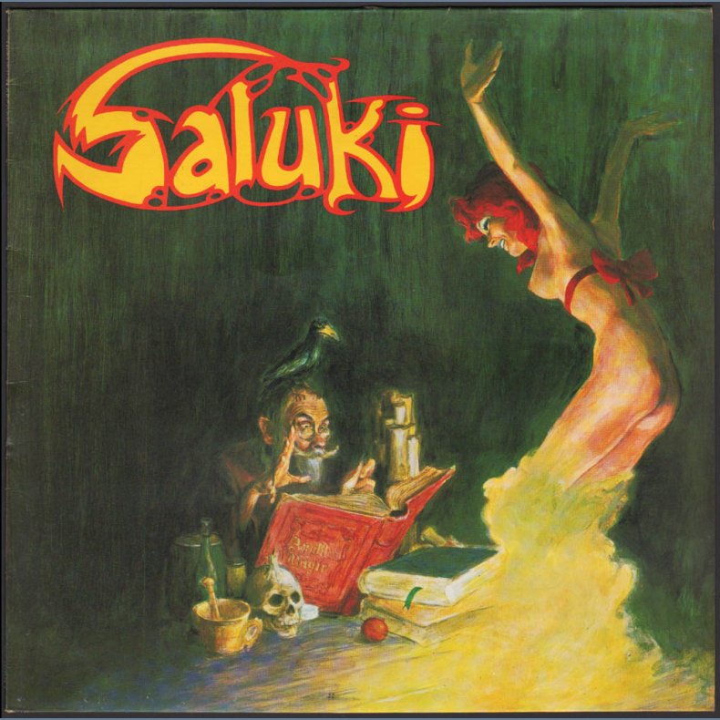 Saluki - Original 1977 UK Compendium label 8-track LP