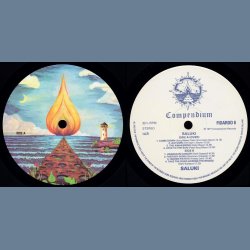 Saluki - Original 1977 UK Compendium label 8-track LP