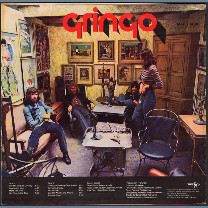 Gringo - Original 1971 UK Vinyl issue