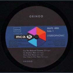 Gringo - Original 1971 UK Vinyl issue