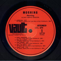 Morning - Original US 12-track Vinyl LP