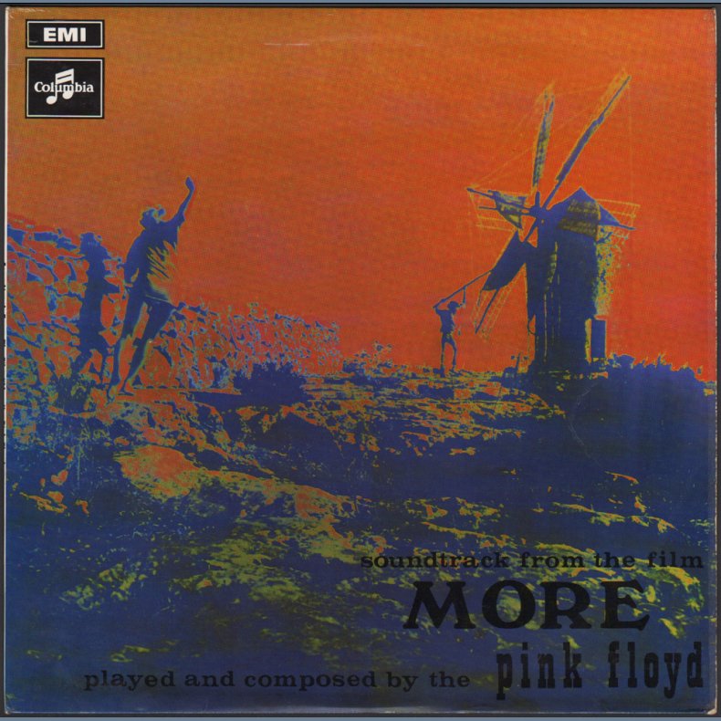 Soundtrack from the Film More - Original 1969 Danish Stereo Issue - Black and Silver Labels