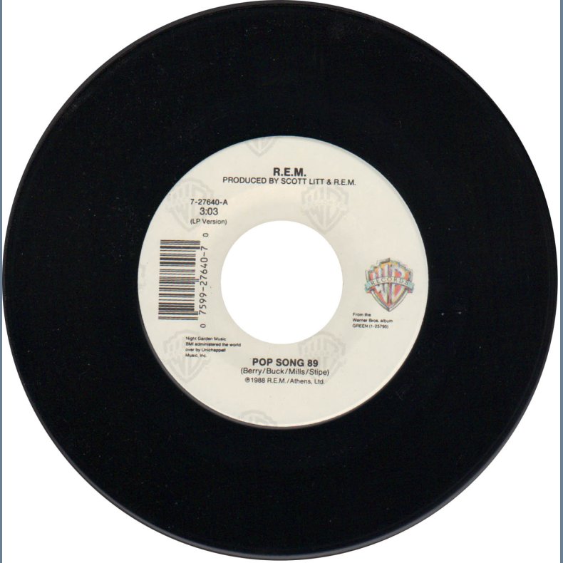 Pop Song b/w Pop Song 89 (Acoustic Version) - 1988 US 2-track 7" Single