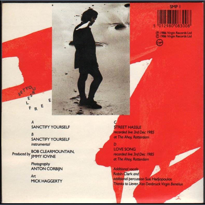 Sanctify Yourself - 1986 UK limited edition 4-track 7" vinyl double pack