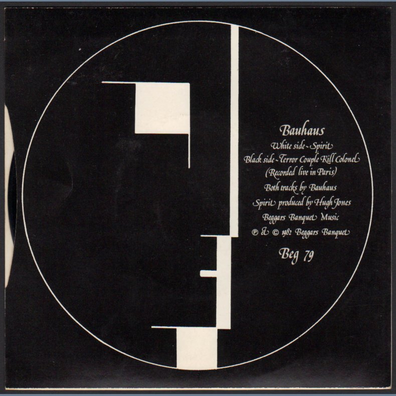 Spirit b/w Terror Couple Kill Colonel - 1982 UK 2-track 7" Single