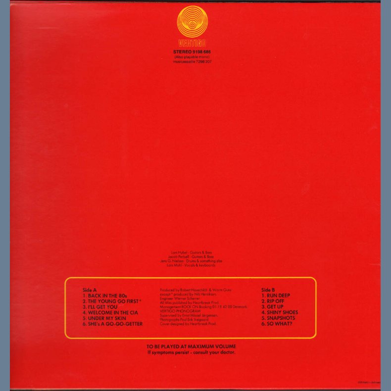 Instant Schlager - 1980 Danish 12-track Vertigo Label LP