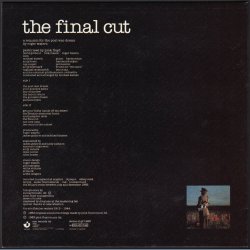 The Final Cut - Original 1983 UK Harvest/EMI label 12-track LP - A-5U/B-4U matrix endings