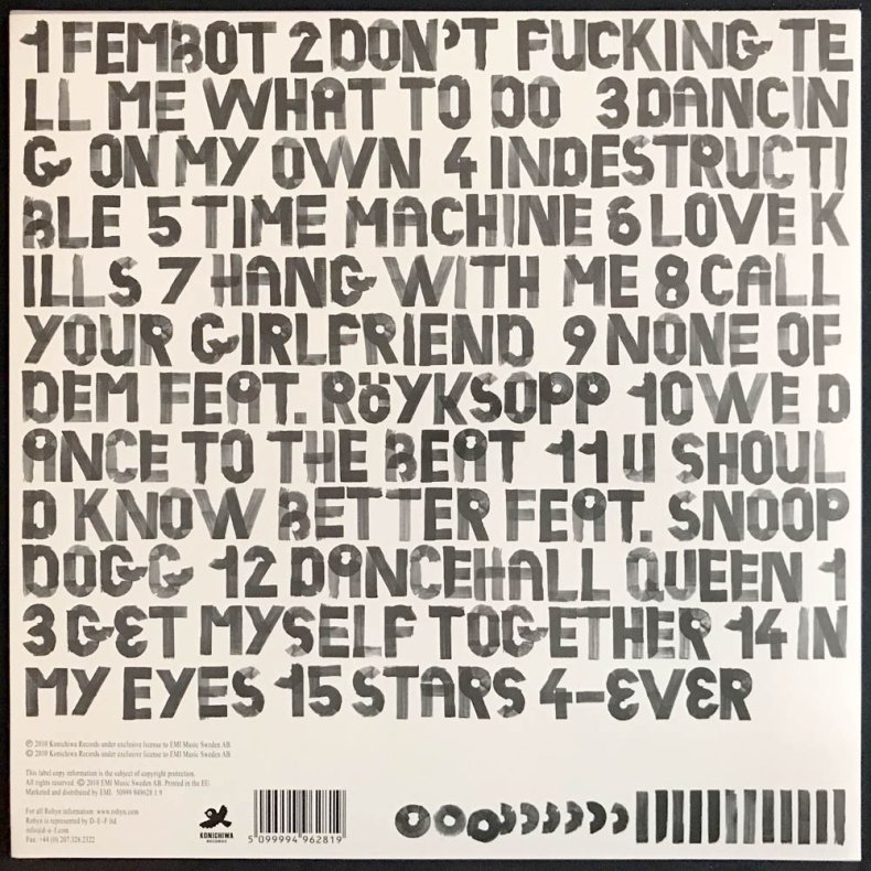 Body Talk - Original 2010 Konichiwa label 15-track 2LP Set