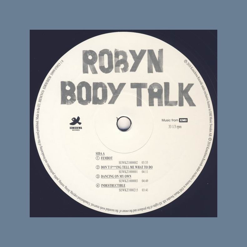 Body Talk - Original 2010 Konichiwa label 15-track 2LP Set
