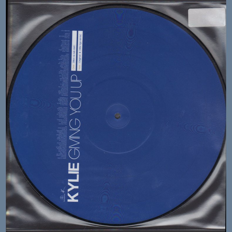 Giving You Up - 2005 UK Limited Edition Picture Disc 12" Single