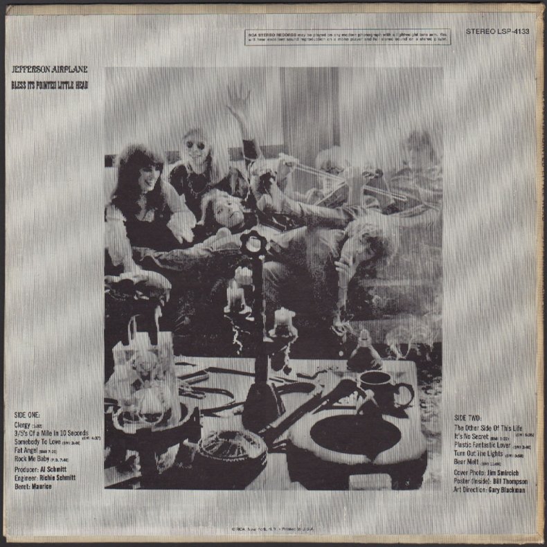 Bless Its Pointed Little Head - US 2nd Issue Vinyl LP