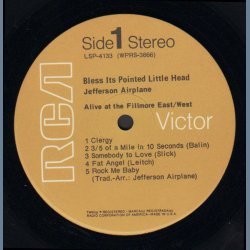 Bless Its Pointed Little Head - US 2nd Issue Vinyl LP