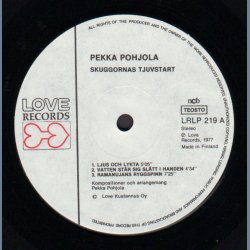 Skuggornas Tjuvstart - Original 1977 Swedish Distributed Love label 6-track LP