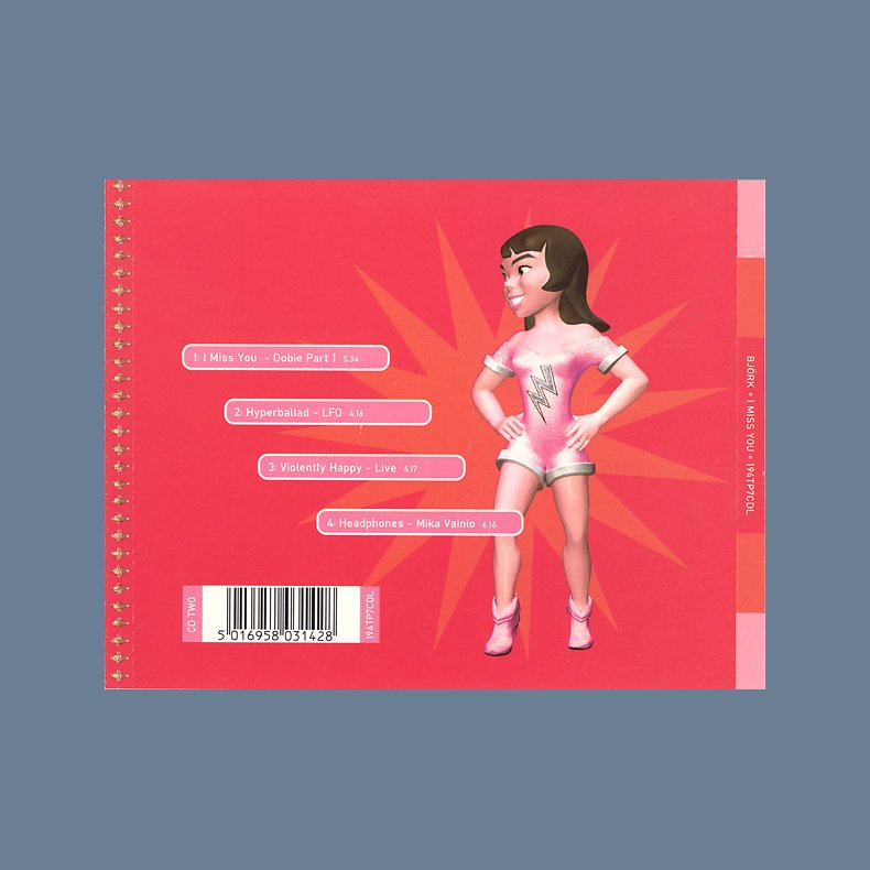 I Miss You CD2 - 1997 UK Pressed 4-Track CD-Single