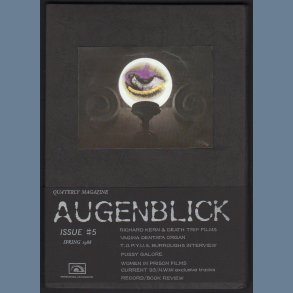 Augenblick Magazine Issue # 5 - complete with freebie 7