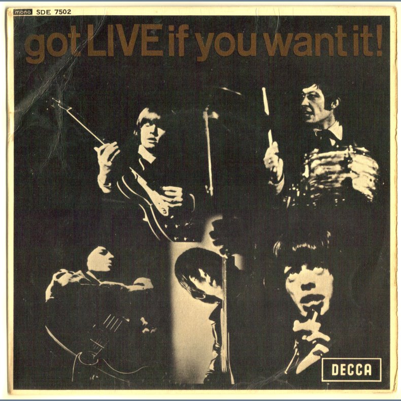 got LIVE if you want it! - Original 1965 UK 7"EP