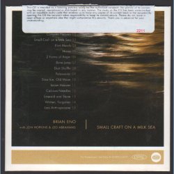 Small Craft On A Milk Sea - 2010 UK 15-track Promotional Issue Full Album CD Acetate