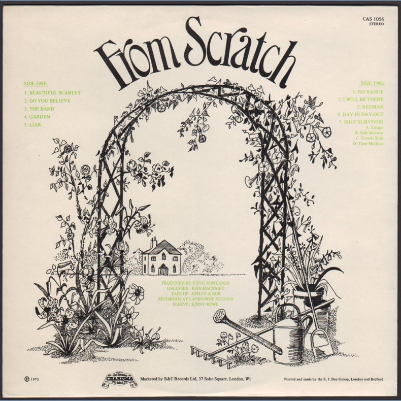 From Scratch - Original UK Stereo Issue - Pink Scroll Labels