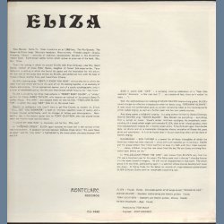 Eliza - Original 1969 US Promotional Issue 10-track LP