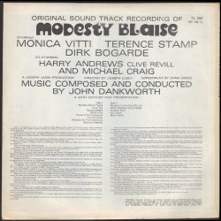 Modesty Blaise - 1968 UK Pressed Original Soundtrack Mono LP