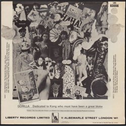 Gorilla - Original 1967 Liberty label 15-track LP - turquoise and blue labels