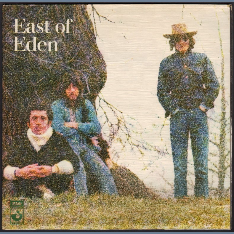 East Of Eden - Original 1971 UK 7-track Vinyl LP - Green Harvest labels With 'The Gramophone Co' Rim