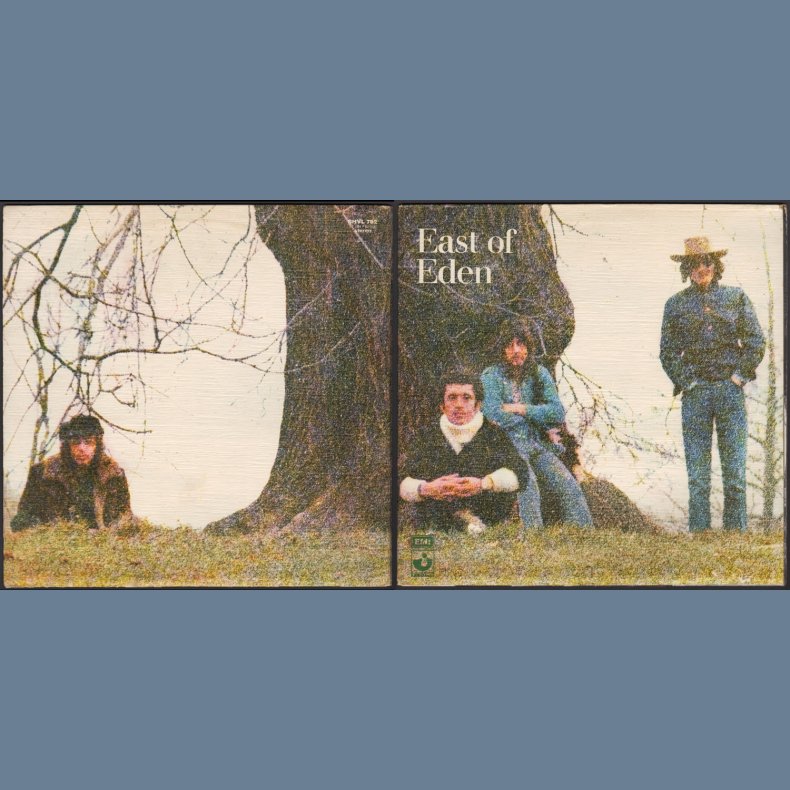 East Of Eden - Original 1971 UK 7-track Vinyl LP - Green Harvest labels With 'The Gramophone Co' Rim