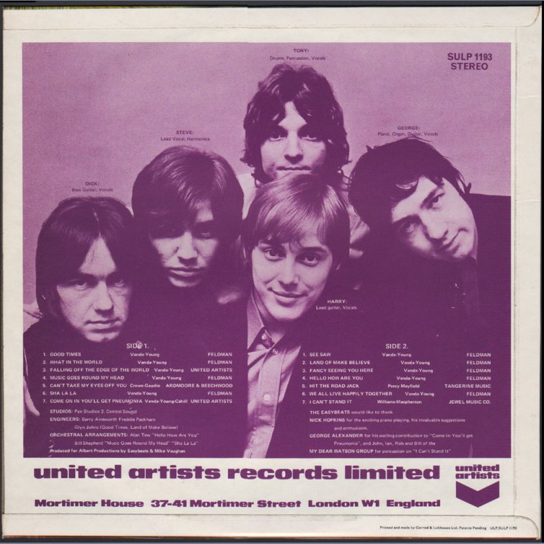 Vigil - 1968 UK 14-track Stereo LP