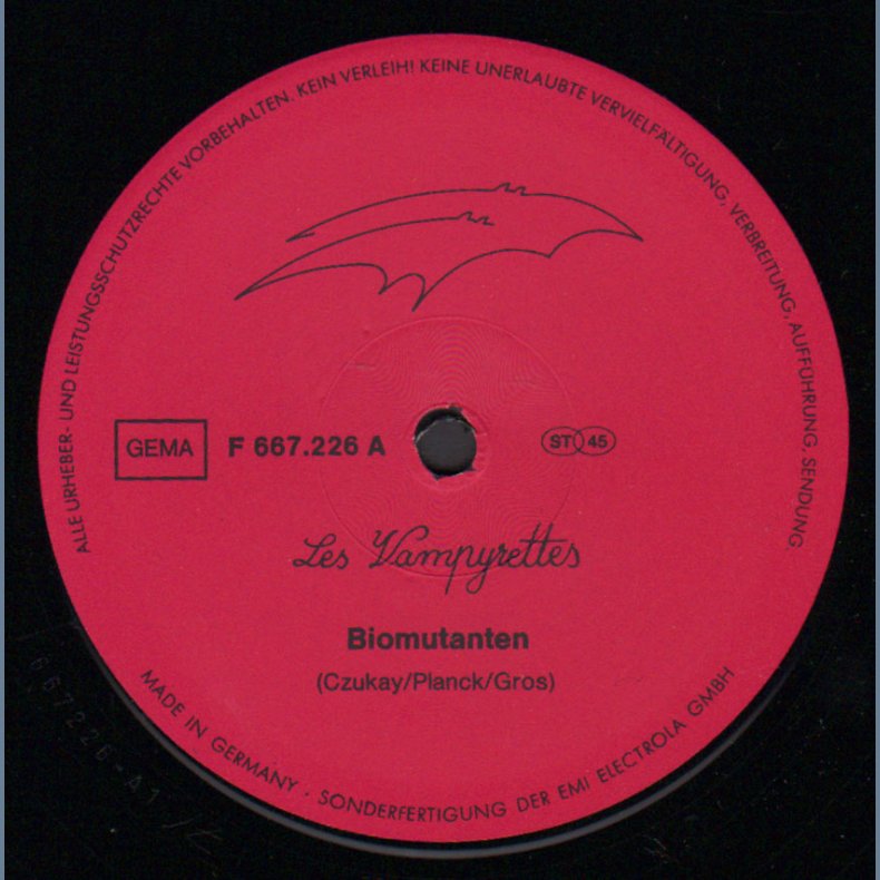 Biomutanten - 1981 German Privately Pressed 2-track 12"