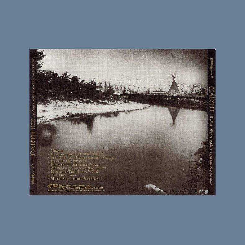 Hex: Or Printing in the Infernal Method - 2005 USA pressed Southern Lord 9-track CD album